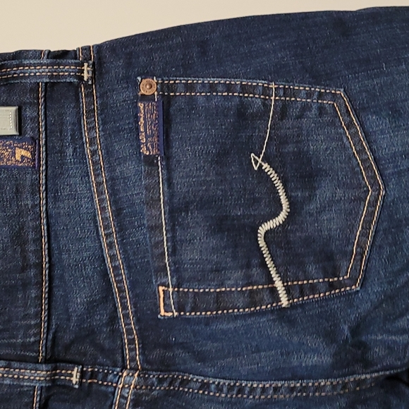 7 for all Mankind Straight Leg 25 - Picture 3 of 4